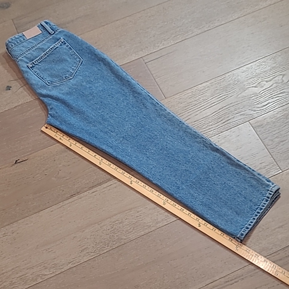 EUC Paige Jeans Women's sz 28 Straight Leg Hi Rise Premium Denim Jeans Pants - Picture 13 of 13